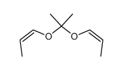 2,2-cis,cis-bis-propenyloxy-propane Structure