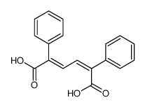 2,5-diphenylhexa-2,4-dienedioic acid Structure