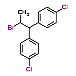 1,1'-(2-Bromo-1,1-propanediyl)bis(4-chlorobenzene) Structure