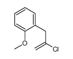 2-CHLORO-3-(2-METHOXYPHENYL)-1-PROPENE结构式