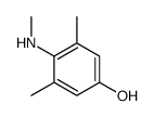 4-(Methylamino)-3,5-xylenol Structure