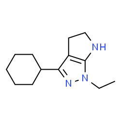Pyrrolo[2,3-c]pyrazole, 3-cyclohexyl-1-ethyl-1,4,5,6-tetrahydro- (9CI)结构式