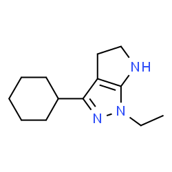 Pyrrolo[2,3-c]pyrazole, 3-cyclohexyl-1-ethyl-1,4,5,6-tetrahydro- (9CI) Structure