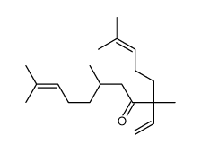 6-ethenyl-2,6,9,13-tetramethyltetradeca-2,12-dien-7-one Structure
