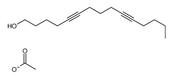 5,10-Pentadecadiyn-1-ol acetate结构式