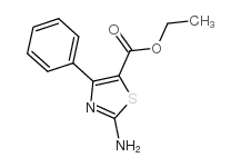 Ethyl 2-amino-4-phenylthiazole-5-carboxylate structure