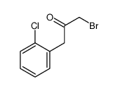 1-bromo-3-(2-chlorophenyl)propan-2-one结构式