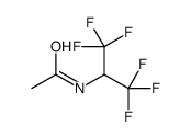 N-(1,1,1,3,3,3-hexafluoropropan-2-yl)acetamide结构式