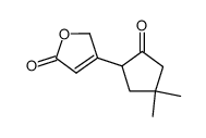 4-(4,4-dimethyl-2-oxocyclopentyl)-2(5H)-furanone Structure