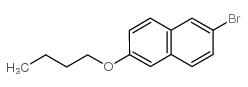 2-bromo-6-butoxynaphthalene structure