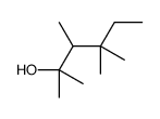 2,3,4,4-tetramethylhexan-2-ol Structure