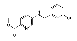 methyl 5-[(3-chlorophenyl)methylamino]pyridine-2-carboxylate Structure