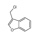 3-(chloromethyl)-1-benzofuran Structure