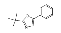 2-TERT-BUTYL-5-PHENYLOXAZOLE结构式