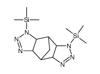 1,3a,4,4a,7,7a,8,8a-octahydro-1,7-bis(trimethylsilyl)-4,8-methanobenzo[1,2-d:4,5-d']bistriazole Structure