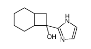 7-(1H-imidazol-2-yl)bicyclo[4.2.0]octan-7-ol结构式