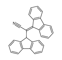 fluorenyl-9 fluorenylidene-9' acetonitrile Structure