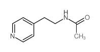 N-(2-pyridin-4-ylethyl)acetamide Structure