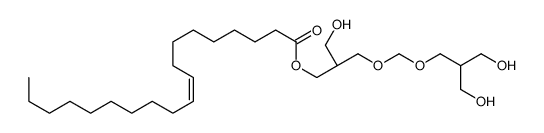 [(2R)-3-hydroxy-2-[[3-hydroxy-2-(hydroxymethyl)propoxy]methoxymethyl]propyl] (E)-nonadec-9-enoate Structure