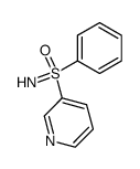 S-phenyl-S-(3-pyridyl)-sulphoximide结构式