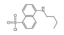 5-BUTYLAMINONAPHTHALENE-1-SULFONYLCHLORIDE structure