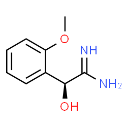 Benzeneethanimidamide, alpha-hydroxy-2-methoxy-, (alphaS)- (9CI) picture