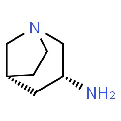 1-Azabicyclo[3.2.1]octan-3-amine,(3-exo)-(9CI) Structure