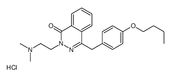 4-[(4-butoxyphenyl)methyl]-2-[2-(dimethylamino)ethyl]phthalazin-1-one,hydrochloride结构式