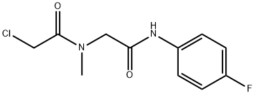 2-氯-N-{[(4-氟苯基)氨基甲酰基]甲基}-N-甲基乙酰胺图片