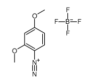 2,4-dimethoxybenzenediazonium,tetrafluoroborate Structure