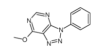 7-methoxy-3-phenyltriazolo[4,5-d]pyrimidine结构式