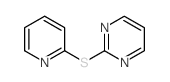 2-pyridin-2-ylsulfanylpyrimidine Structure