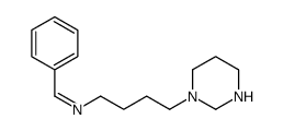 N-[4-(1,3-diazinan-1-yl)butyl]-1-phenylmethanimine结构式