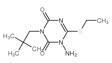 1-amino-6-(ethylthio)-3-neopentyl-1,3,5-triazine-2,4(1H,3H)-dione picture