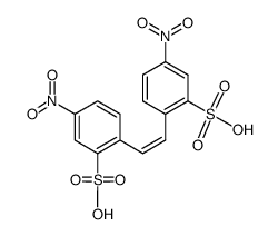 4,4'-dinitrostilbene-2,2'-disulfonic acid Structure