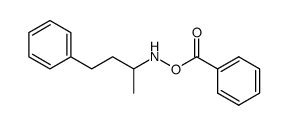 O-benzoyl-N-(4-phenylbutan-2-yl)hydroxylamine Structure