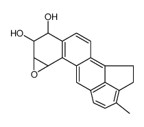 9,10-Dihydroxy-7,8-epoxy-7,8,9,10-tetrahydro-3-methylcholanthrene structure