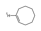 [1-2H1]Cyclooctene结构式