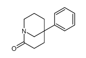 5-phenyl-1-azabicyclo[3.3.1]nonan-2-one结构式