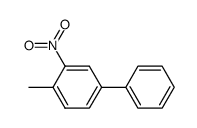 1-methyl-2-nitro-4-phenylbenzene结构式