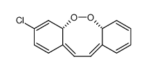 (4aS,6aR,10aZ,12Z)-3-chloro-4a,6a-dihydrodibenzo[c,g][1,2]dioxocine结构式