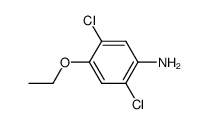 p-Phenetidine, 2,5-dichloro- Structure