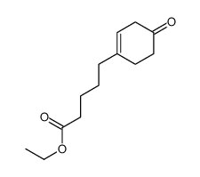 ethyl 5-(4-oxocyclohexen-1-yl)pentanoate Structure