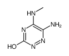 1,2,4-Triazin-3(2H)-one,6-amino-5-(methylamino)-(9CI) Structure