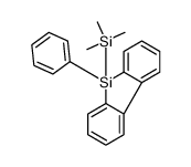 trimethyl-(5-phenylbenzo[b][1]benzosilol-5-yl)silane Structure