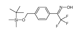 1-[4-[[[(1,1-dimethylethyl)dimethylsilyl]oxy]Methyl]phenyl]-2,2,2-trifluoro-ethanone OxiMe Structure
