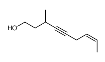 3-methylnon-7-en-4-yn-1-ol结构式