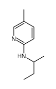 N-butan-2-yl-5-methylpyridin-2-amine Structure