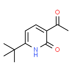 3-ACETYL-6-(TERT-BUTYL)-2(1H)-PYRIDINONE Structure