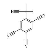 5-(2-cyanopropan-2-yl)benzene-1,2,4-tricarbonitrile结构式